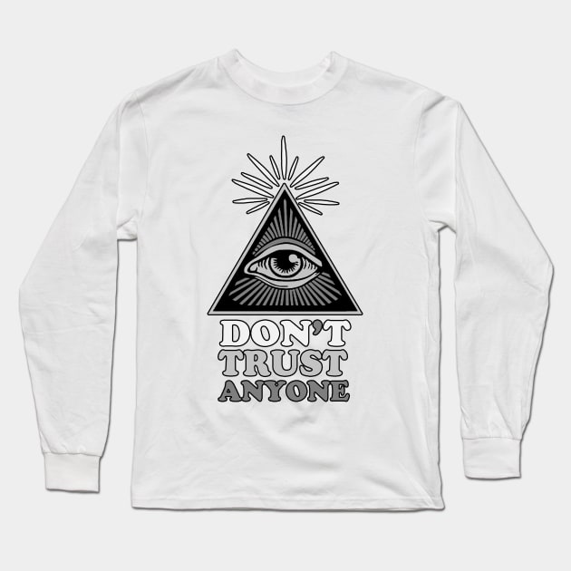 Conspiracy Theory Long Sleeve T-Shirt by valentinahramov